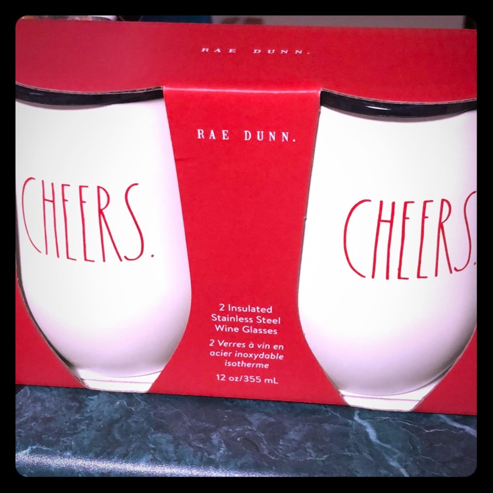 BNIB RAE DUNN WINE TUMBLERS